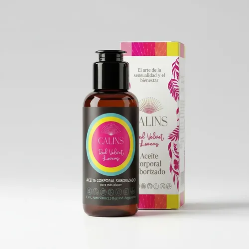 Aceite Lubricante Saborizado Calins Red Velvet Lovers 50 Ml