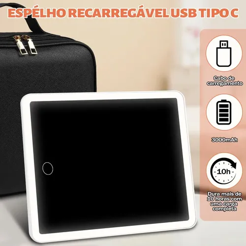 Estuche Organizador Portátil Para Cosméticos