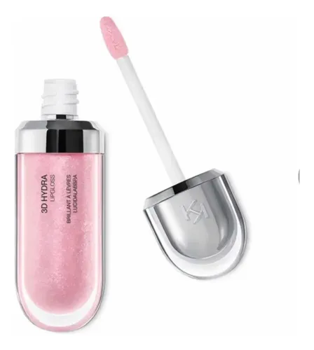 Brillo Labial Kiko Milano 3D Hydra Rosa Hidratante y Voluminizador