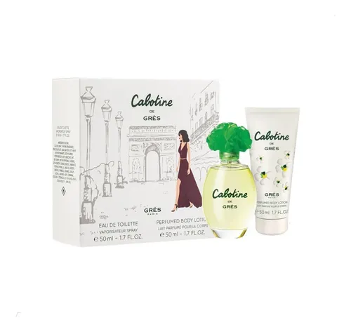 Perfume Cabotine Paris Lovely Fit Floral Chypre Mujer 50ml Set