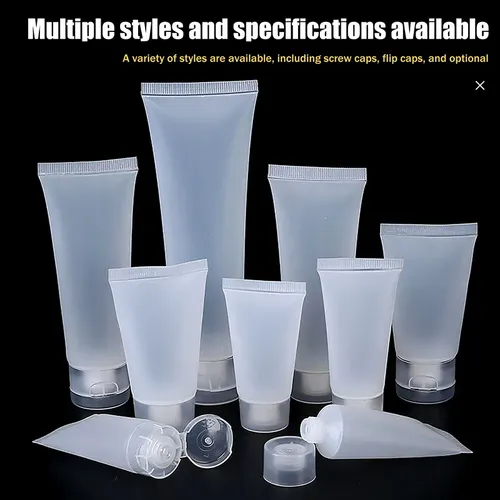 Paquete De 5 Envases De Loción Exprimible Y Rellenable Para