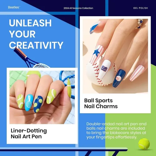 Set De Esmalte En Gel Beetles Blokecore 20 Colores Para