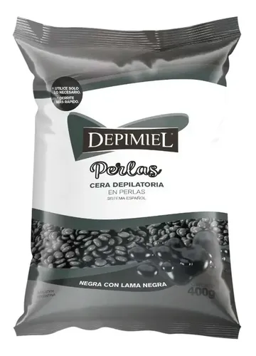 Cera En Perlas Depimiel Negra Bolsa X 800 Gr