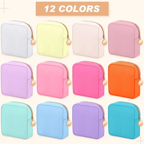 Bolsa De Maquillaje Kacctyen, Minibolsa De Nailon Para Moned