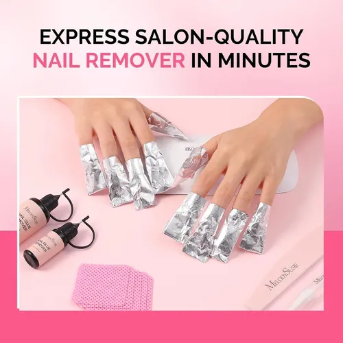 Melodysusie Foil Nail Wraps 400 Piezas