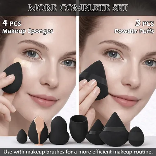 Set De Brochas De Maquillaje Yolygir 32 Unidades Negro