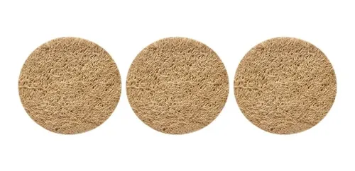 Diswald Pads X3 Exfoliante Limpieza Esponja Vegetal 963