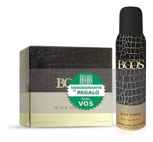 Perfume Mujer Boos Black Extreme 100ml + 127ml