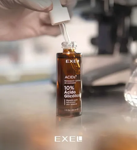 Sérum 10% Ácido Mandélico Exel Acids Día Para Piel Mixta De 30ml