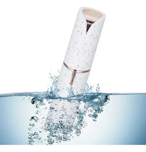 Depiladora eléctrica portátil para rostro, cejas y cuerpo