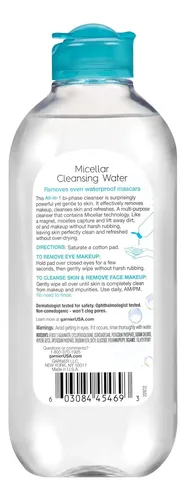 Garnier Agua Micelar Para Maquillaje Impermeable, F…