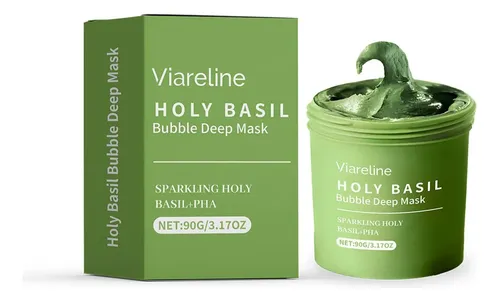 Mascarilla Facial Burbuja Holy Basil 90g Todo Tipo De Piel