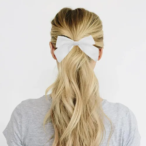 Lazos Para El Pelo Con Lazo Para Niñas 10 Unidades De Algodó