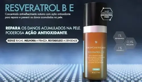 Sérum Resveratrol B E SkinCeuticals día/noche para piel normal de 30mL/125g