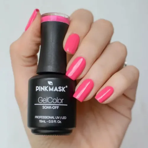 Pink Mask Esmalte Semipermanente Gel Color X 15ml/.5floz