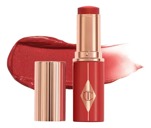 Rubor Stick Charlotte Tilbury Unreal Tono Cherry Glow Deep Red