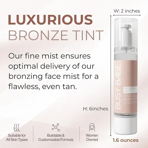 Bruma Bronceadora Facial – Spray Bronceador Facial Para…
