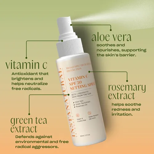 Instanatural Spray Fijador Spf 30 60 Ml
