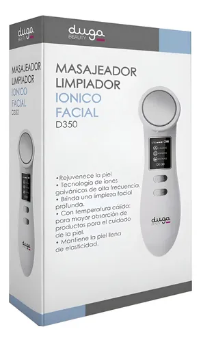 Masajeador Limpiador Facial Iónico Antiage Galvánicas Duga
