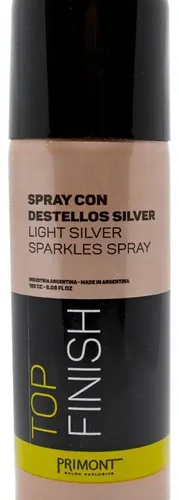 Primont Top Finish Spray Destellos Silver Peinado Pelo 180cc