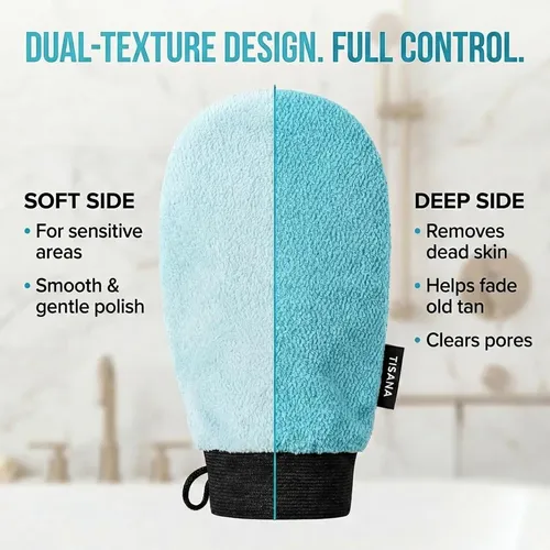 Guante Exfoliante Doble Cara Tisana 1 Pieza