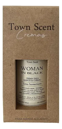 Crema Manos Y Cuerpo Mujer Town Scent Woman In Black X 250ml
