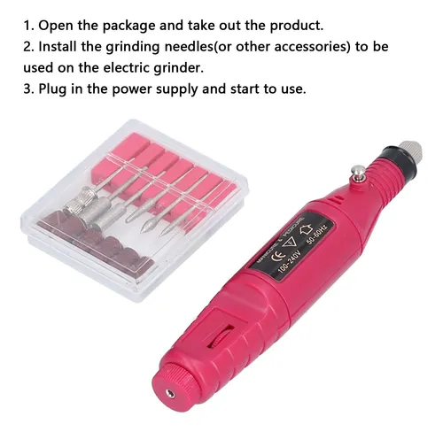 Máquina Eléctrica De Manicura Y Pedicura, Miniarchivo Para P