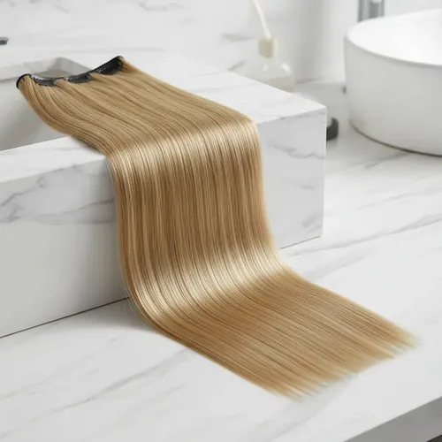 Cortinas Extensión Pelo Lacio Simil Natural Planchita 180°c