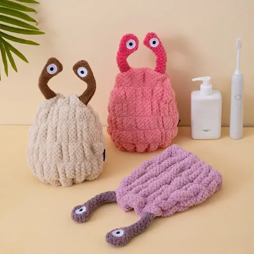 Gorro Toalla Infantil Para Secado De Pelo Suave Y Absorbente