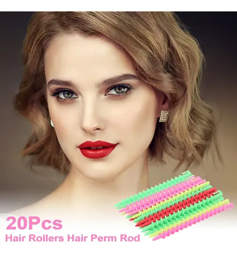 Rodillos De Pelo En Espiral, 20 Unidades, Para Hacer D