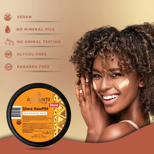 Manteca De Karité Batida Ashanti Naturals Sin Refinar 240 Ml