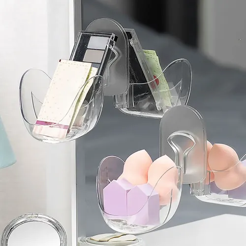 Soporte Portátil Para Esponjas De Maquillaje, 6 Unidades
