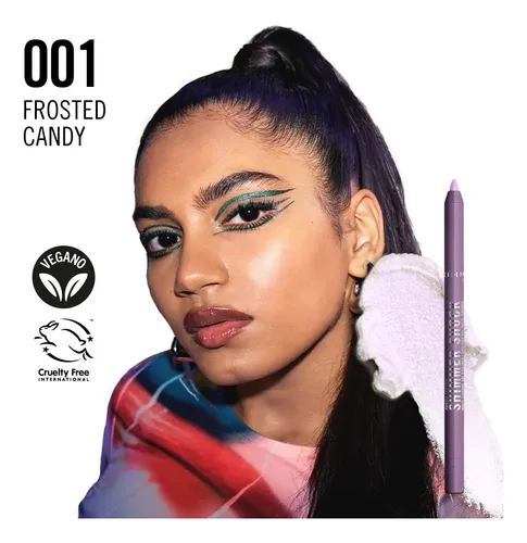 Delineador De Ojos Shimmer Shock Rimmel 001 Frosted Candy