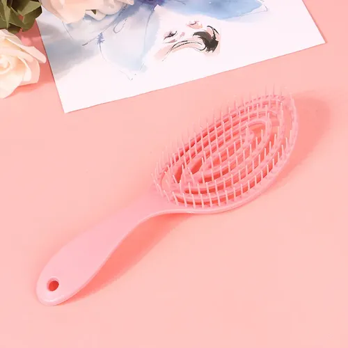 Peine De Masaje Elástico, Cepillo Desenredante Para Cabello
