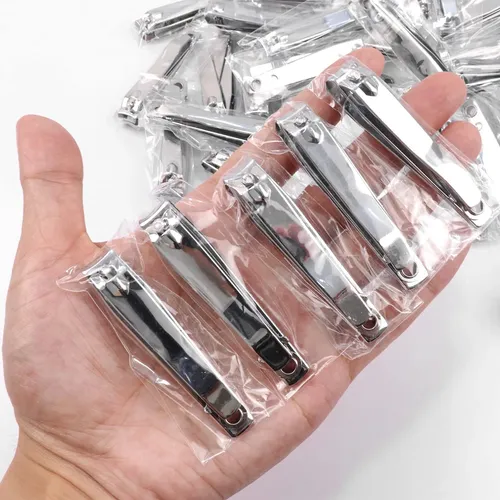 Set A Granel De 50 Cortauñas Terdey De Acero Inoxidable Para