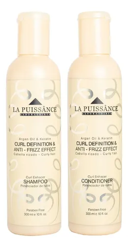 Shampoo + Acondicionador Para Rulos La Puissânce