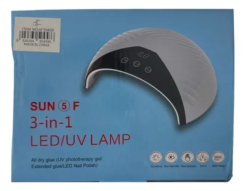Cabina Uv 3 En 1 36w Sun 5 D