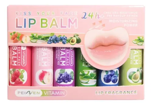 Bálsamo Labial De Frutas, Maquillaje De Labios Transparente