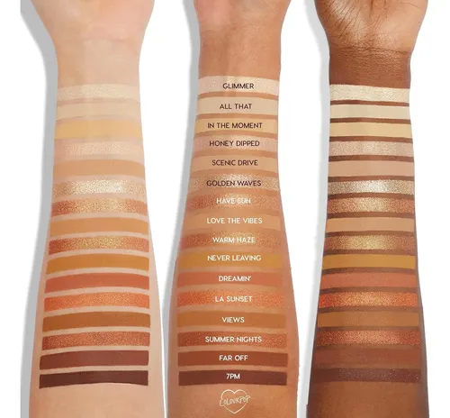 Paleta De Sombras Colourpop Golden Hour 16 Tonos
