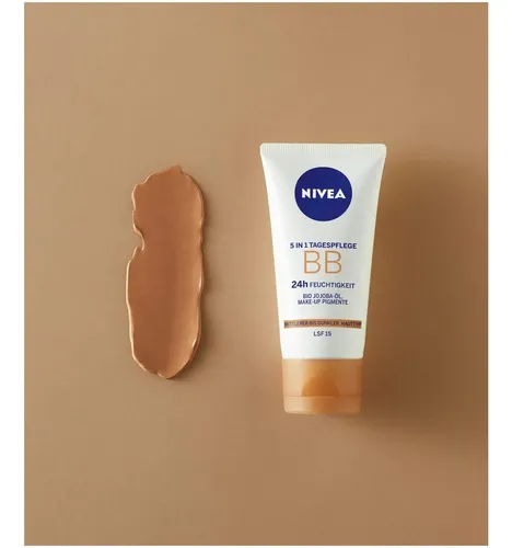 Crema Hidratante Con Color Hidratante Nivea Bb Cream, 50 Ml