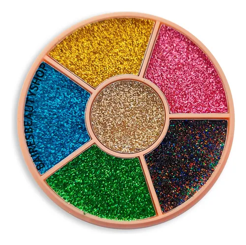 Paleta De Sombras Glitter Cremoso Eyeshadow Gliter Gel