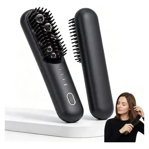 Alisador De Pelo Corto Inalámbrico Nucelia Upgraded En /.