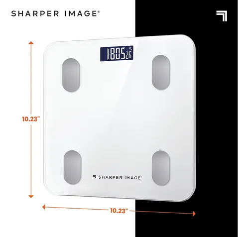 Bascula Inteligente Sharper Image Sihlscl500 Max 400 Lb
