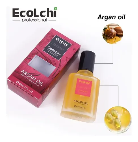 Ecolchi Argan Oil Keratina Ácido Hialurónico Pelo Dañado Ori