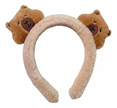 Vincha Capibara Peluche Skinker Make Up Deco Pelo Lfme