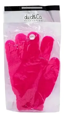 Diswald & Co Guante Exfoliante Corporal Suave Ducha Cod. 863 Color Fuxia