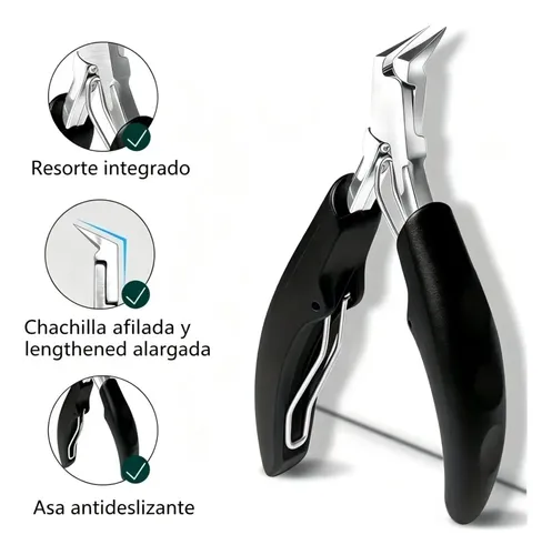 Cortauñas Para Uñas Encarnadas, Set De 4 Piezas