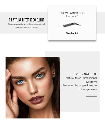 Conjunto De Permanente De Cejas De Maquillaje