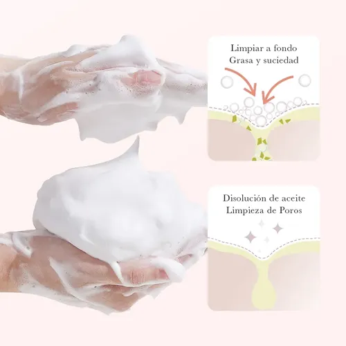 Limpiador Facial Hidratante De Rosas Con Acido Hialuronico