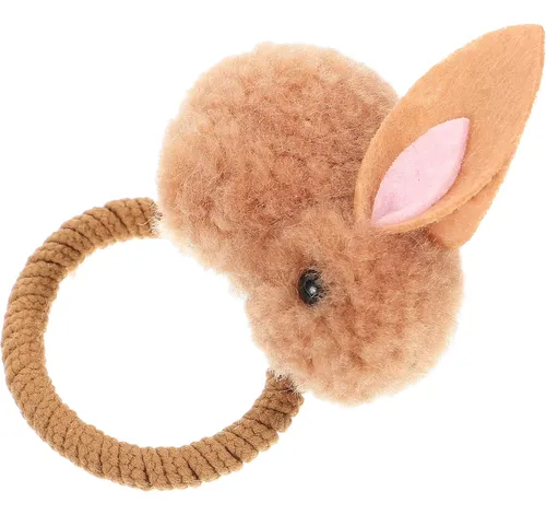 2 Paquetes De Diademas Con Pompones De Conejito Para Cabello